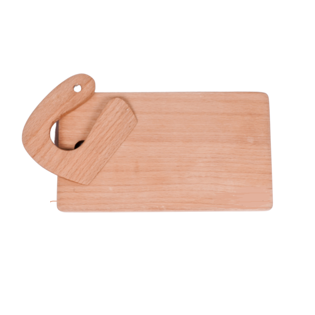 Montessori Chopping Board & Knife