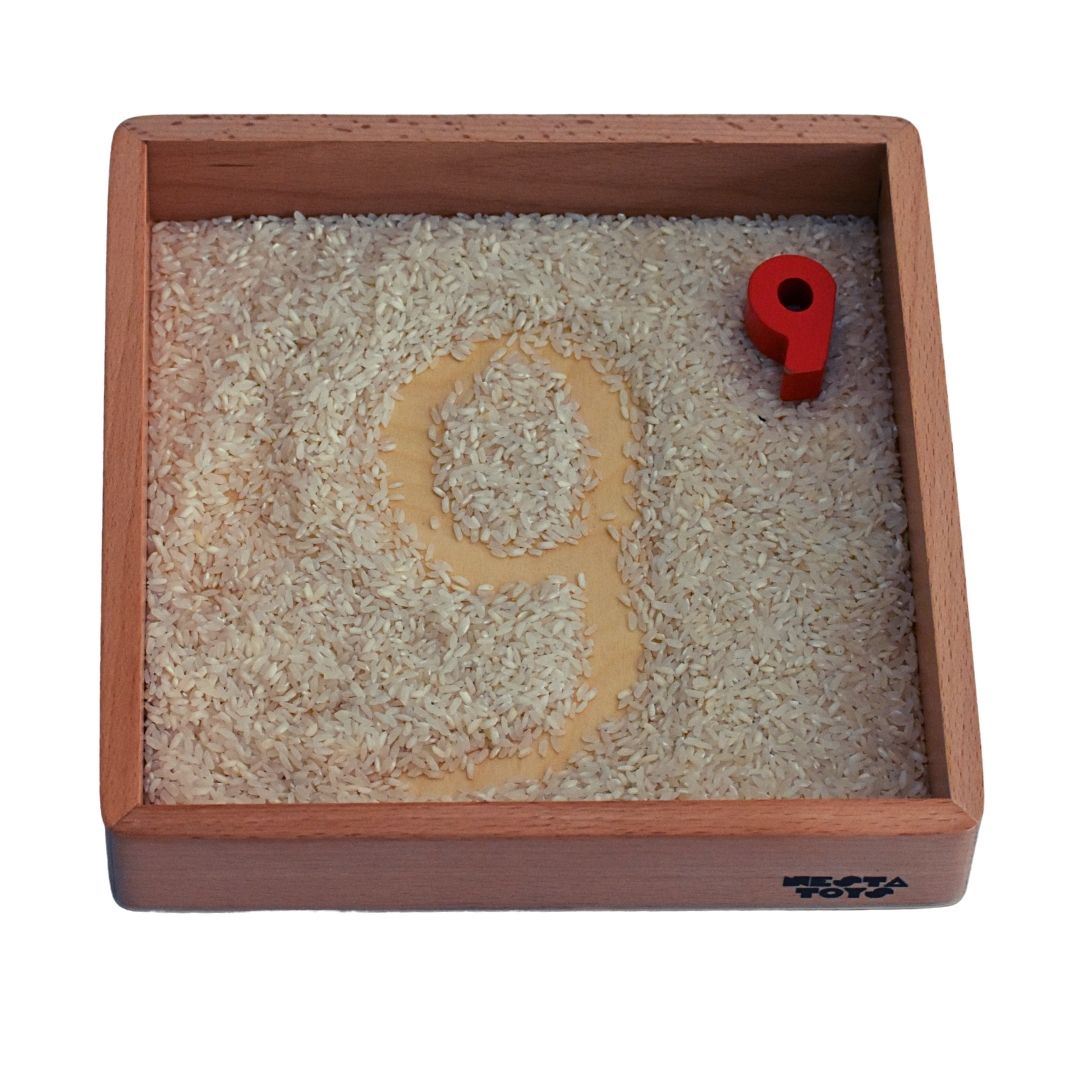Beech Wood Montessori Tray