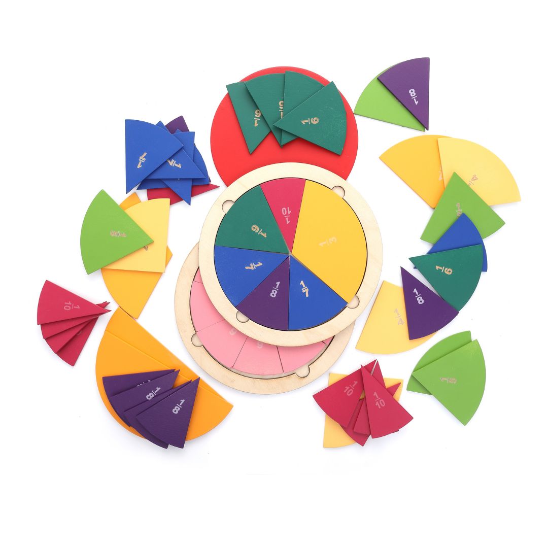 Buy Fraction Montessori Puzzle - SkilloToys.com