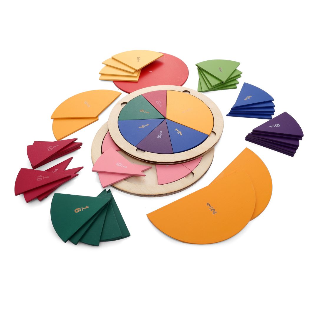 Buy Fraction Montessori Puzzle - SkilloToys.com