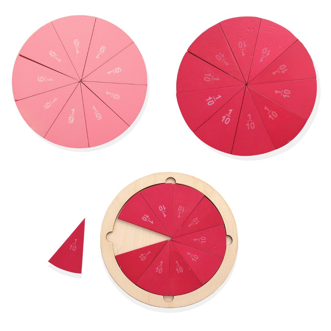 Buy Fraction Montessori Puzzle - SkilloToys.com