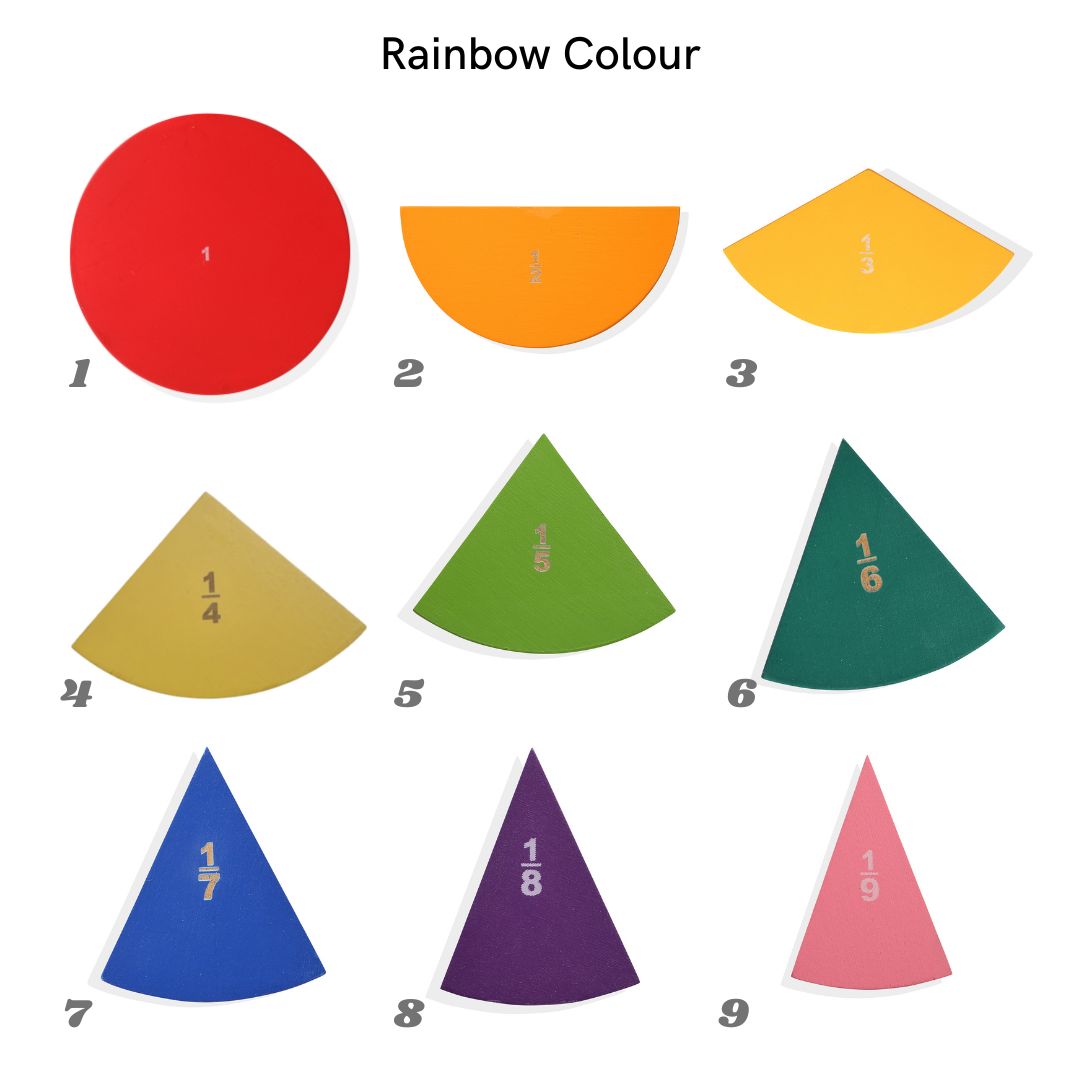 Buy Fraction Montessori Puzzle - SkilloToys.com