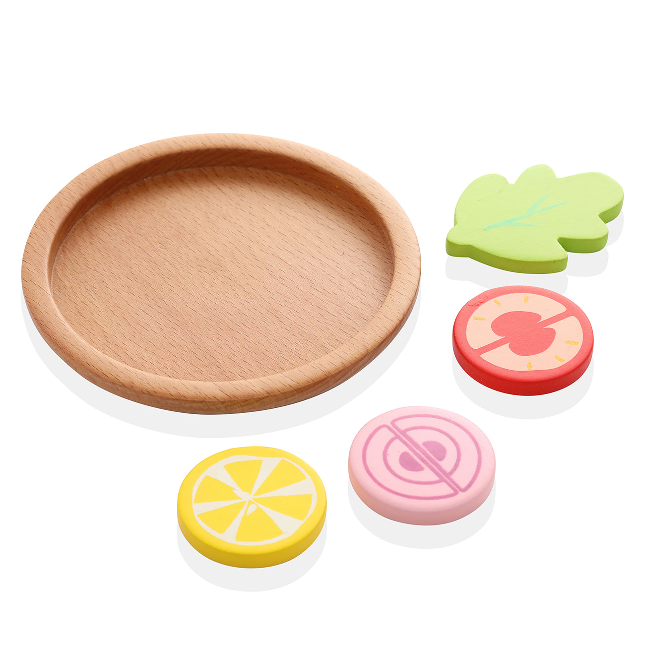 Buy Kitchen Wooden Pretend Play Toy - Set of 9 Pcs - SkilloToys.com