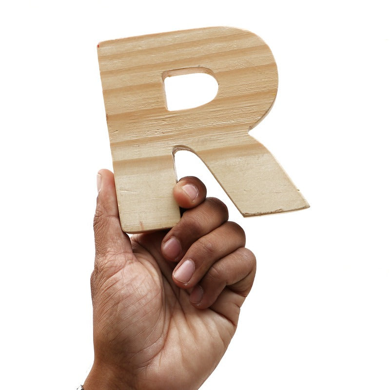 Wooden Alphabets Uppercase - Jumbo