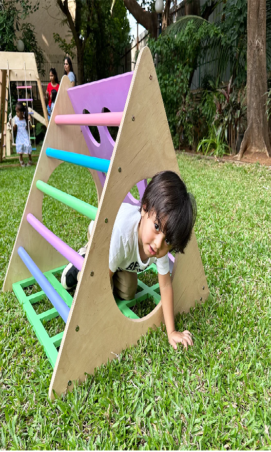 Wooden Pikler Prism