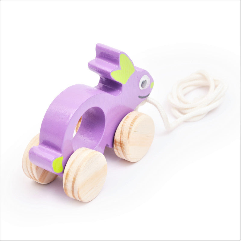 Wooden Rabbit Pull Along Toy