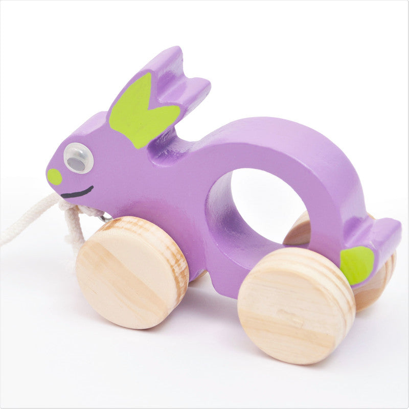 Wooden Rabbit Pull Along Toy