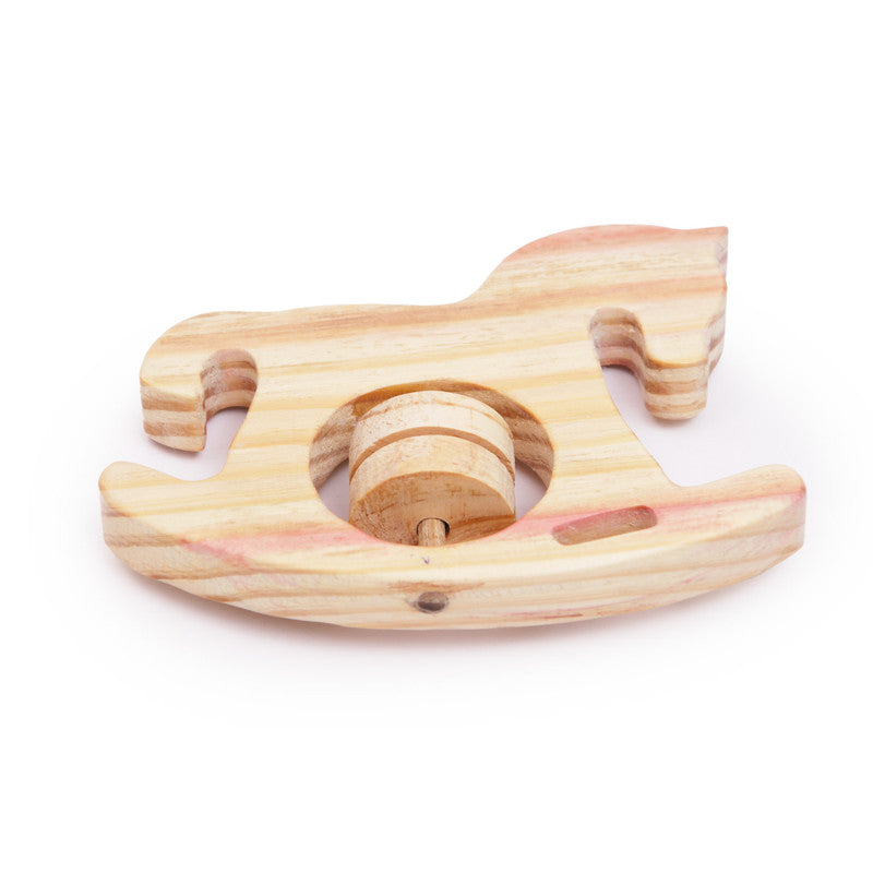 Wooden Unicorn Rattle