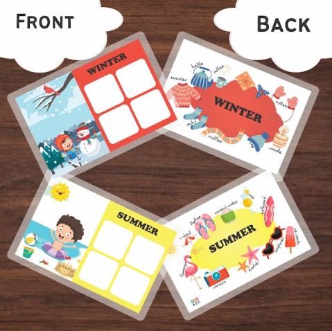 Season Sort Fun activity set