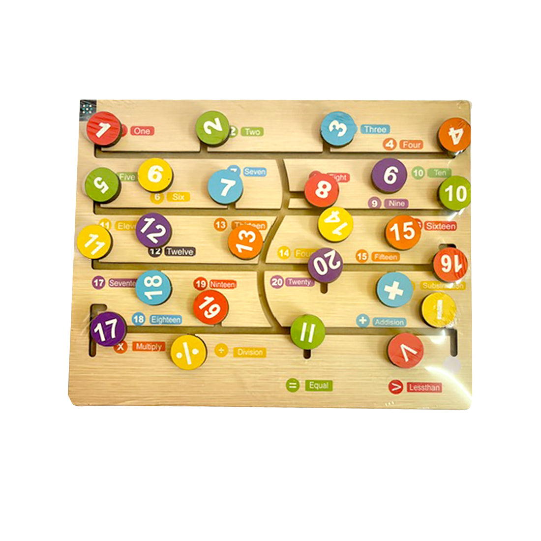 Slider Maze Number