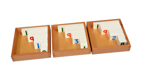 Small Number Cards 1 to 3000
