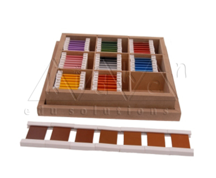Montessori Wooden Tertiary Color Tablets – Budget Range