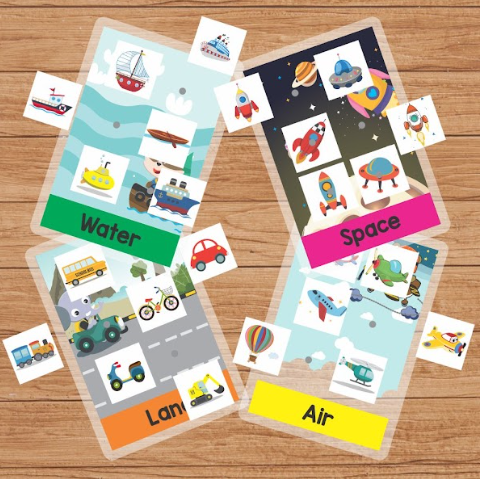 Transport Sort Fun Mats