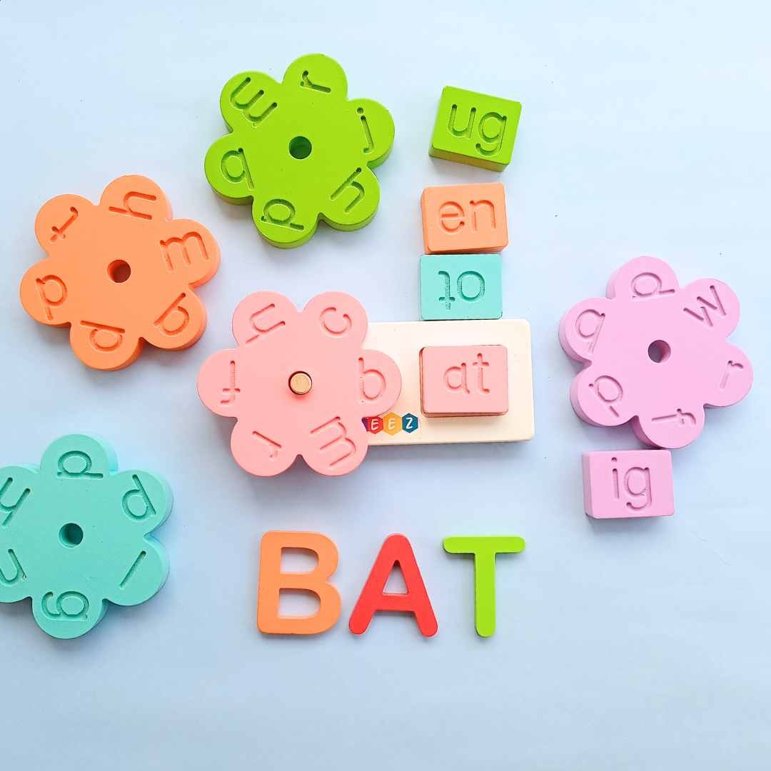 Wooden Three Letter Words Toy