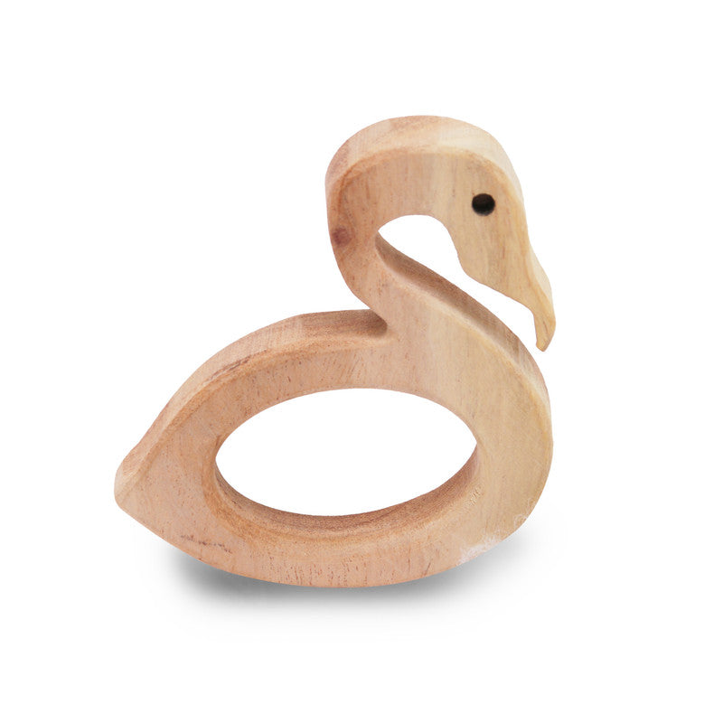 Wooden Crane Neem Teether