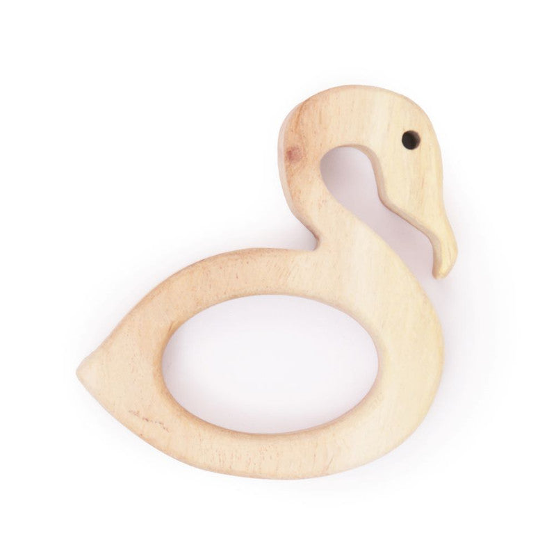 Wooden Crane Neem Teether