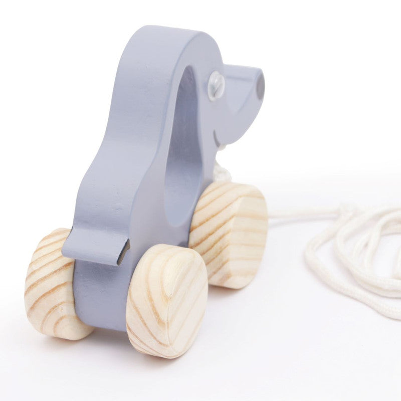 Wooden Elephant Pull Along Toy