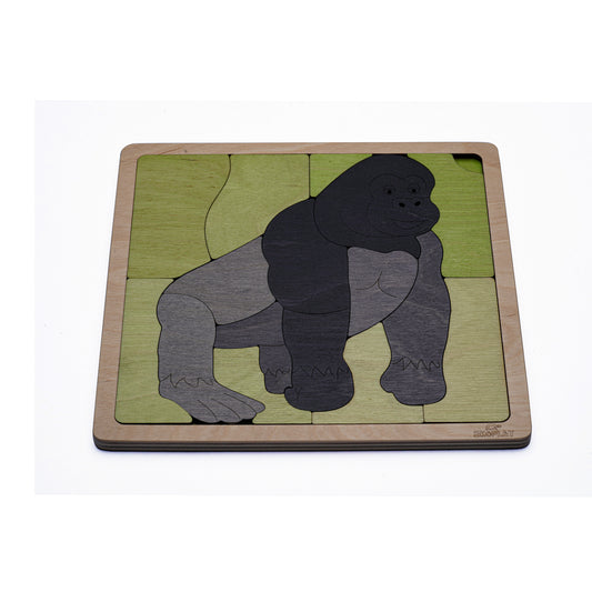 Wooden Mountain Gorilla Puzzle