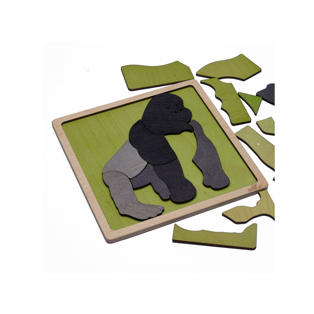 Wooden Mountain Gorilla Puzzle