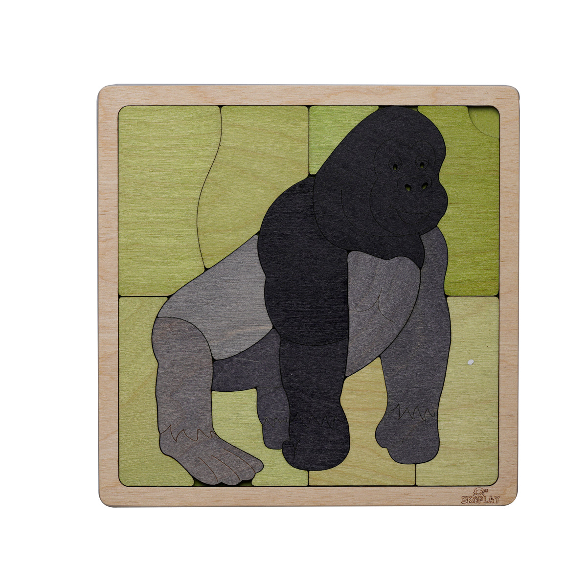 Wooden Mountain Gorilla Puzzle