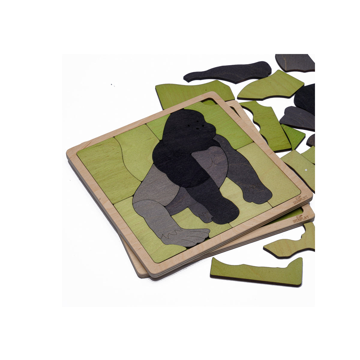 Wooden Mountain Gorilla Puzzle