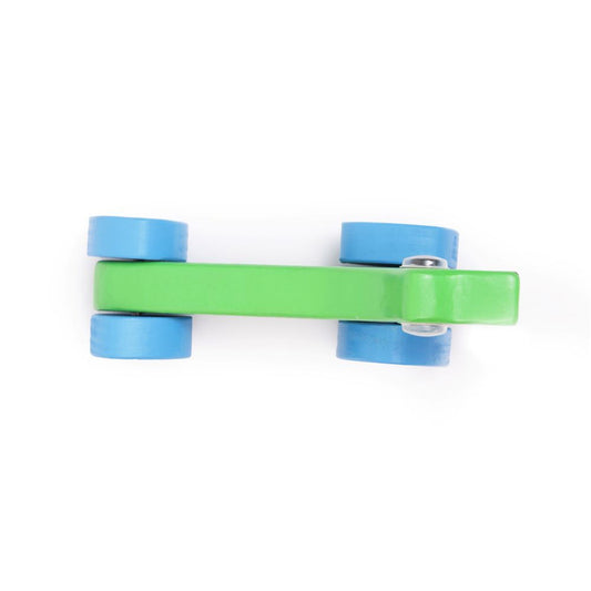 Wooden Green Sea Lion Pull Along Toy