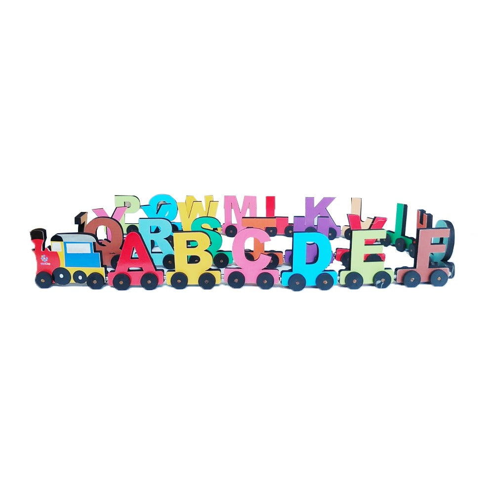Wooden Magnetic Alphabets Train