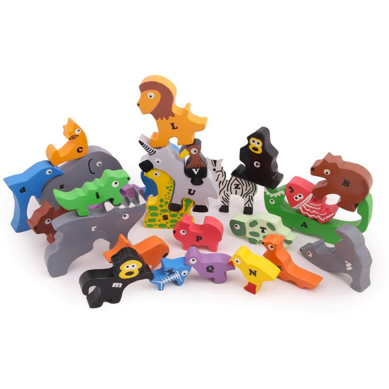 Wooden Medium Animal Parade Alphabets Puzzle