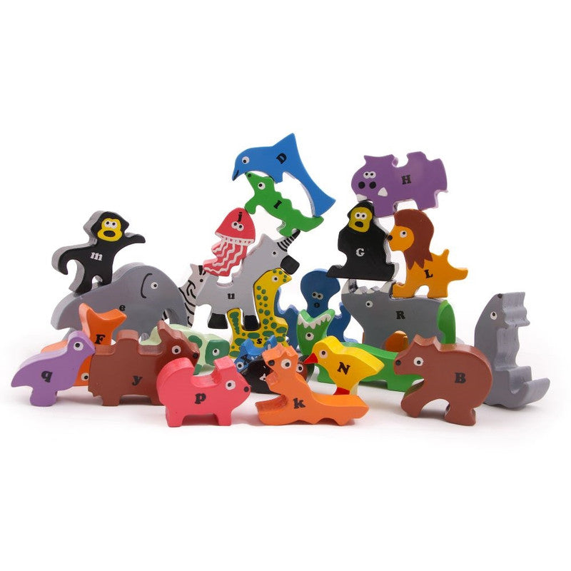 Wooden Medium Animal Parade Alphabets Puzzle
