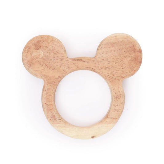 Wooden Mickey Mouse Neem Teether