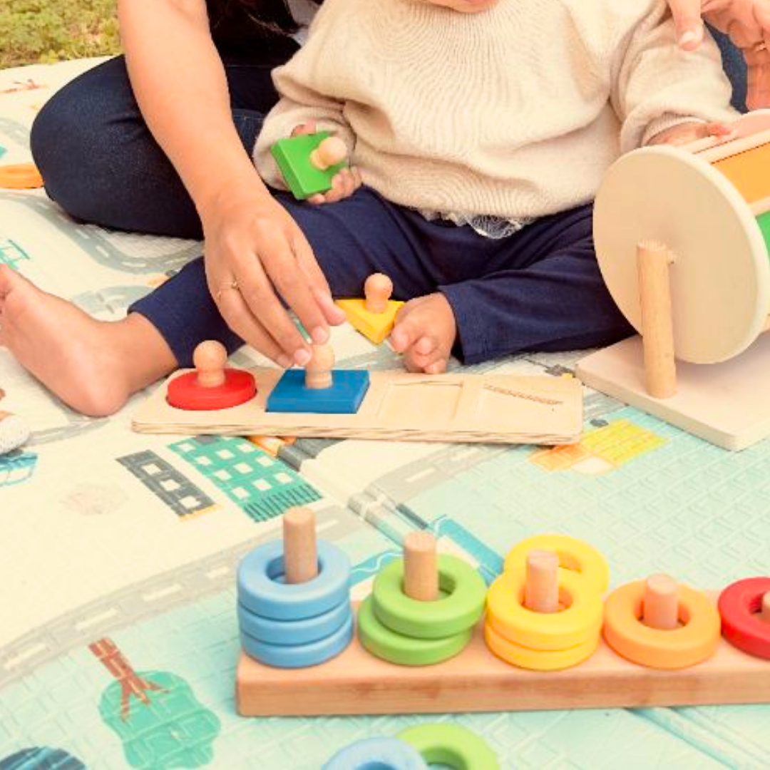 Wooden Multi Shapes Tray