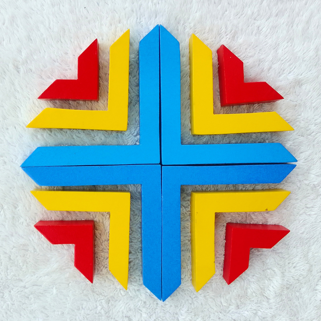 Wooden Nesting Block Toy