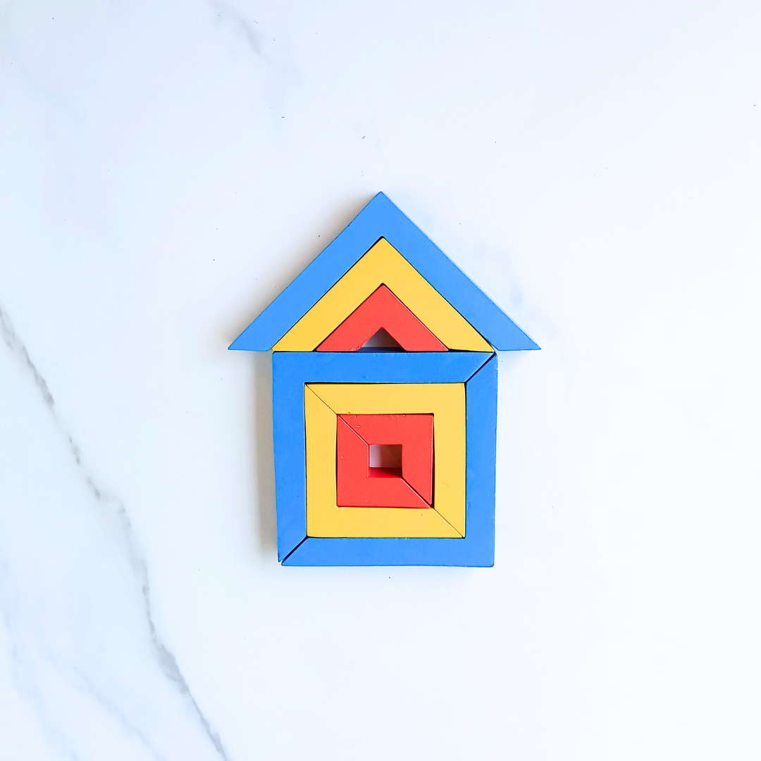 Wooden Nesting Block Toy