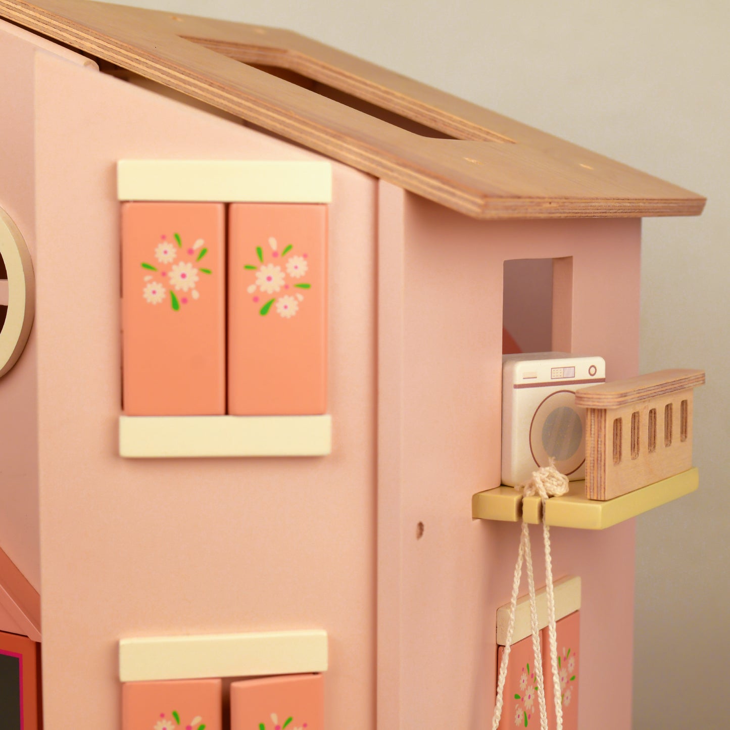 Wooden Pop's Doll House - Big
