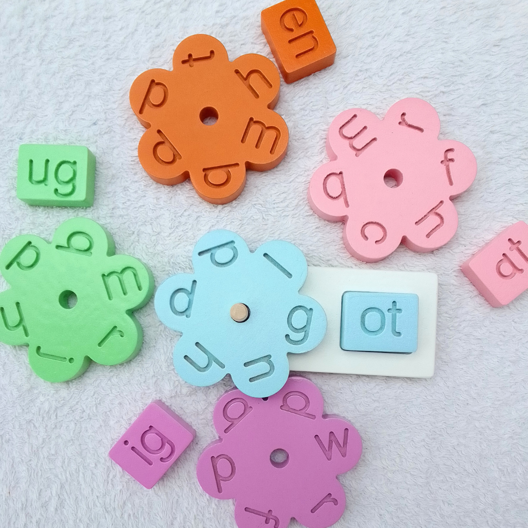Wooden Three Letter Words Toy