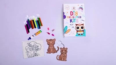 diy animal painting kit 3 in 1 kids craft set - main product image