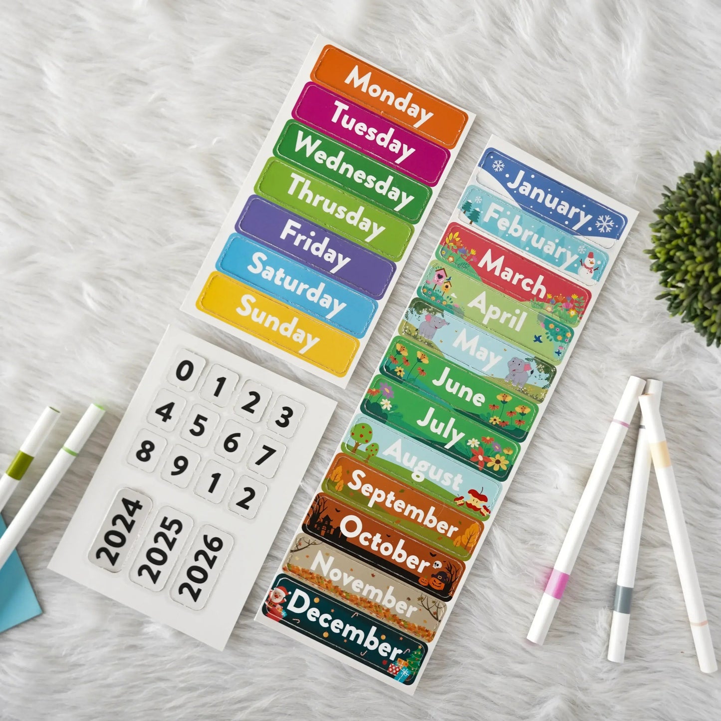 my first home calendar kids time management - product view 18