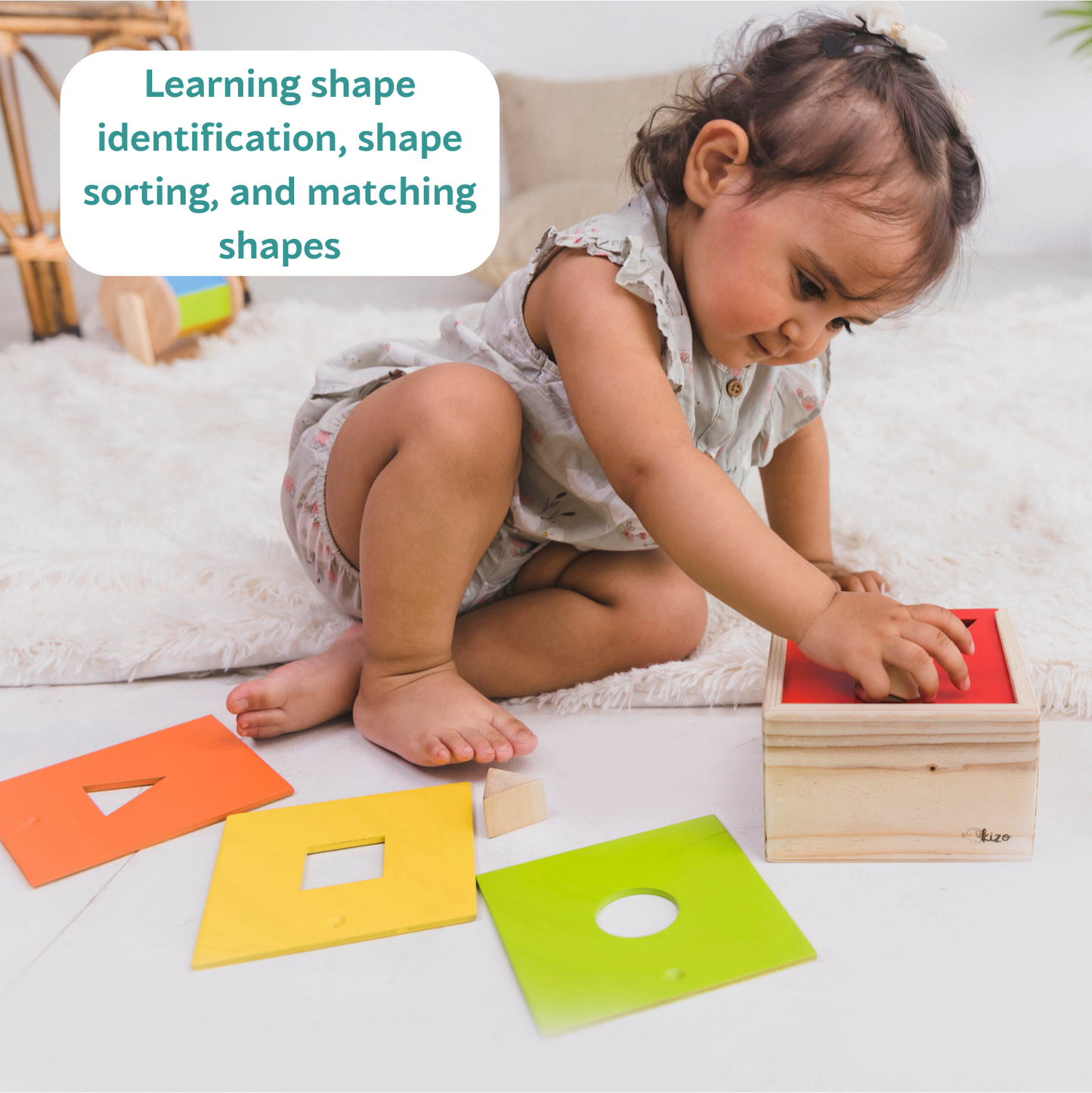 Buy Shape Sorter Wooden Toy - SkilloToys.com