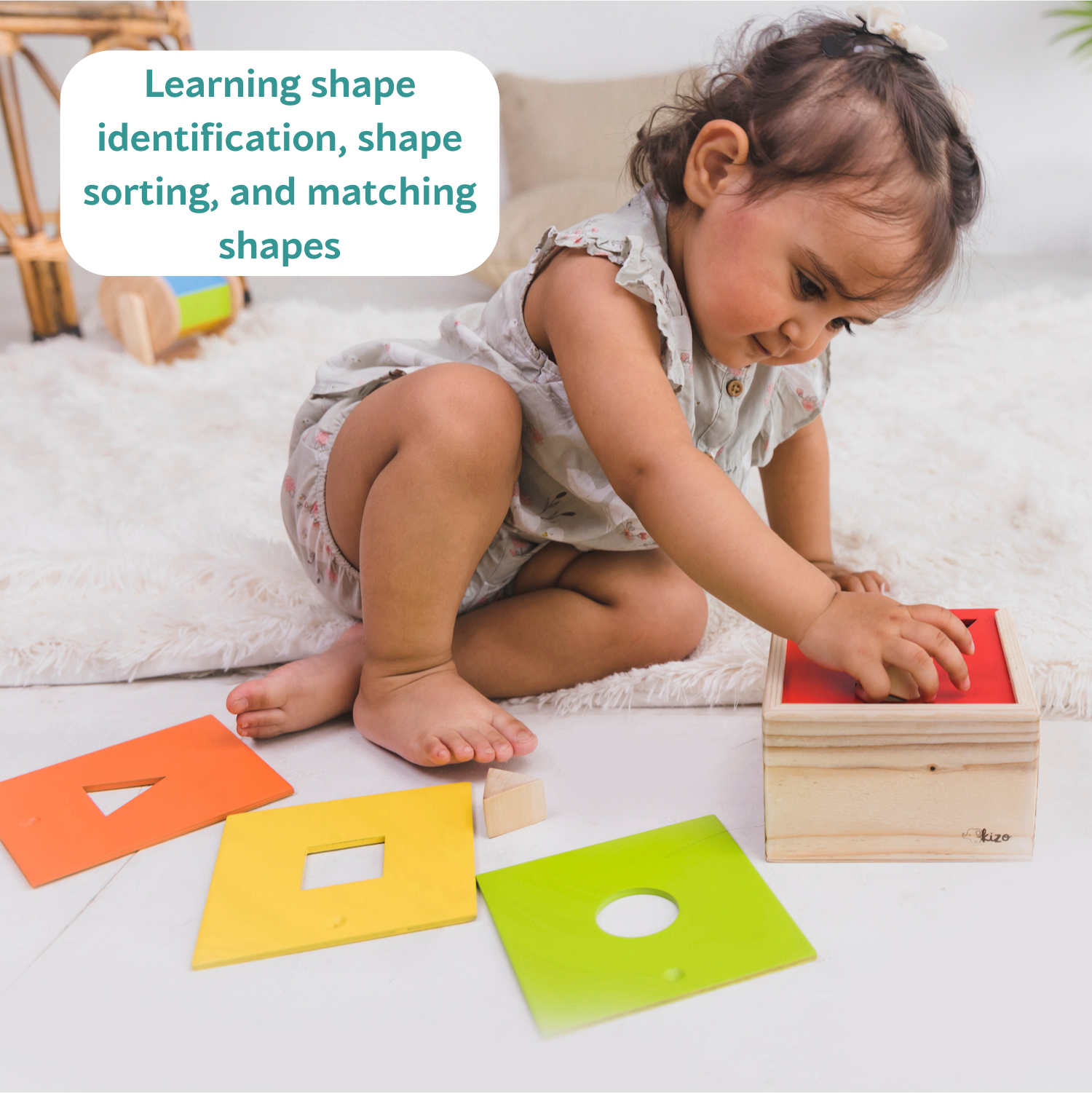 Buy Shape Sorter Wooden Toy - SkilloToys.com