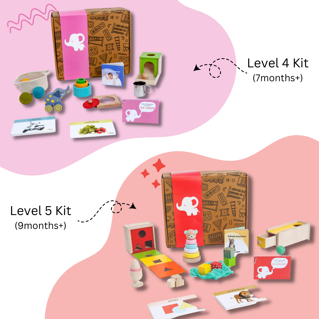 Buy Montessori Play Kit Level 4 Advance - 7 Months+ Babies - SkilloToys.com