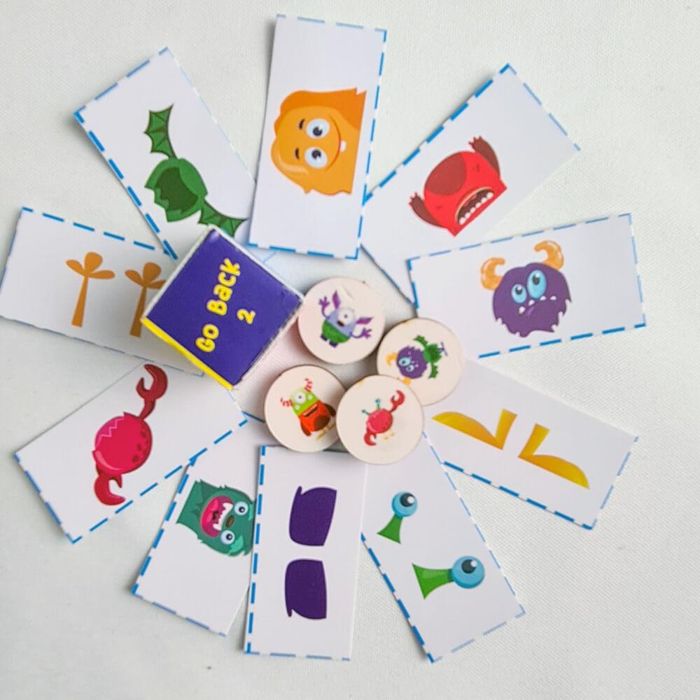 Buy Monster Jumble Activity Board Game - SkilloToys.com