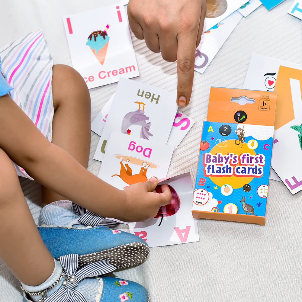 Buy Baby's First Alphabets Flash Cards - SkilloToys.com