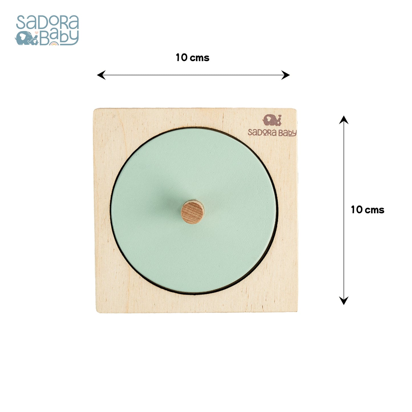 Buy Round Shape Pincer Wooden Puzzle Board Online - SkilloToys.com