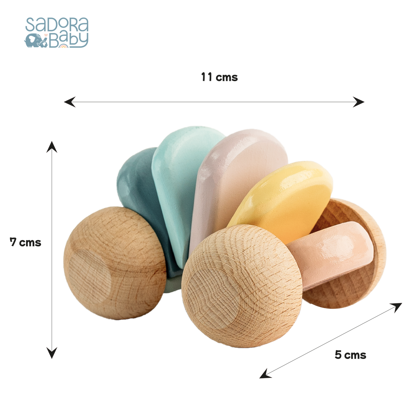 Buy Vroom Vroom Wooden Car Rattle Online - SkilloToys.com
