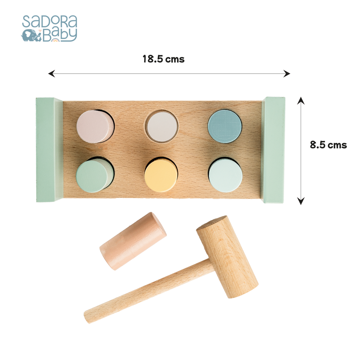 Buy Little Builder Hammer Bench Wooden toy Online - SkilloToys.com
