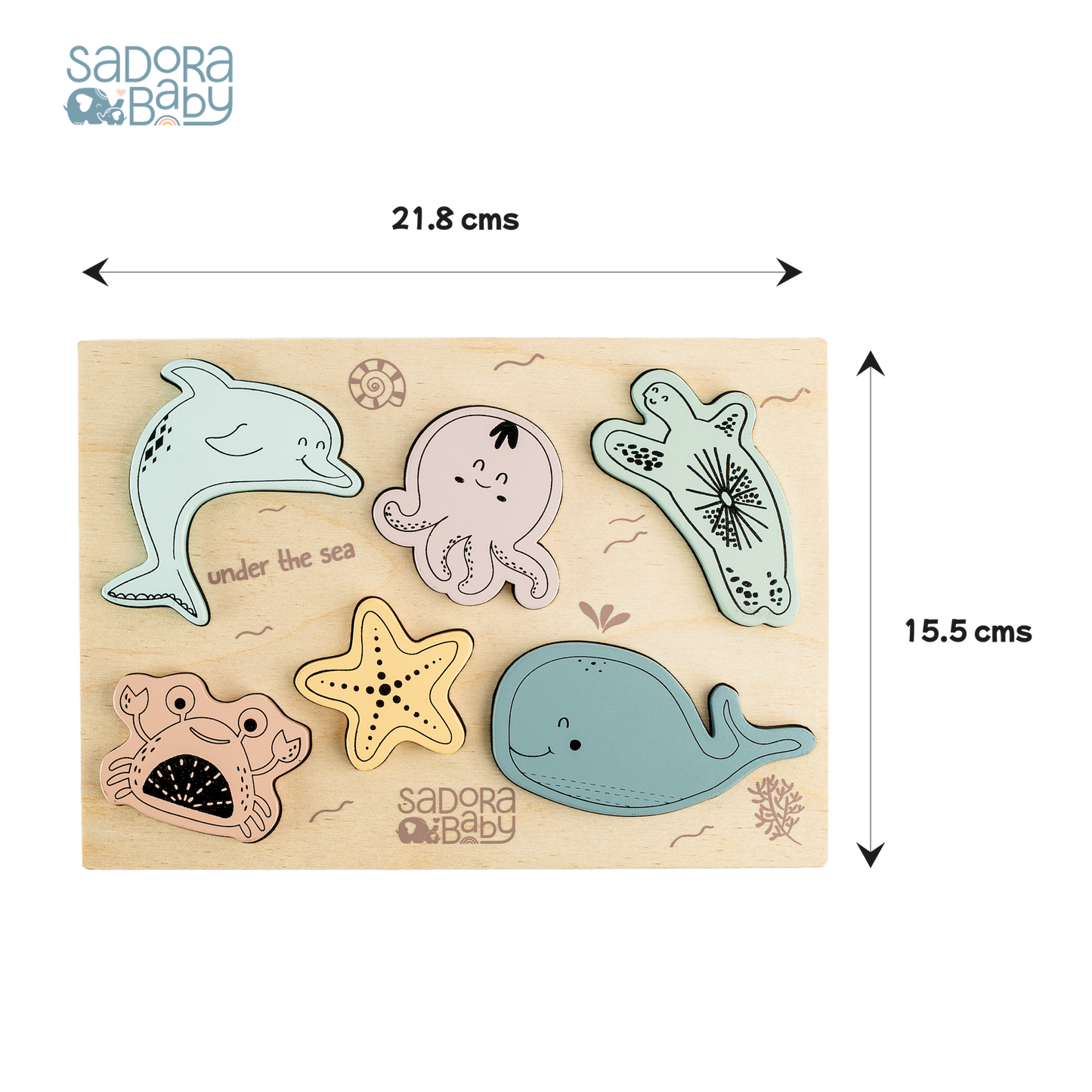 Buy Sea Explorer Wooden Puzzle Board Online - SkilloToys.com