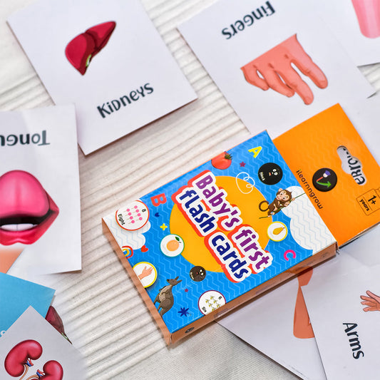 Buy Baby's First Body Parts Flash Cards - SkilloToys.com