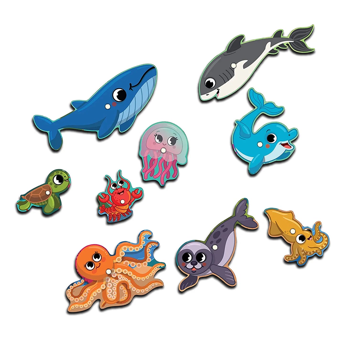 2 In 1 Wooden Magnetic Fishing Game
