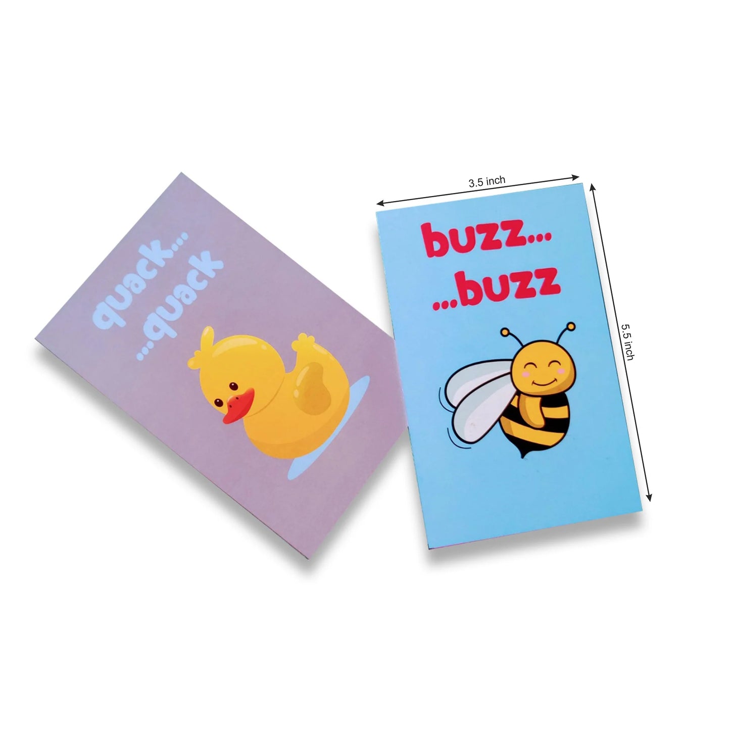 Buy Animals Sounds Flashcards with Collective Noun and Baby Name - Dimensions - SkilloToys.com
