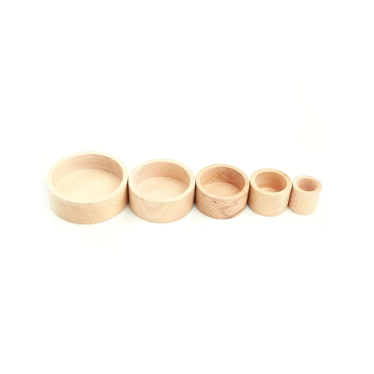 Buy Ariro Natural Wooden Nesting Bowls Toy - SkilloToys.com
